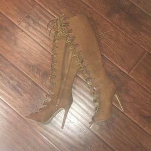 JustFab Gladiator Heels